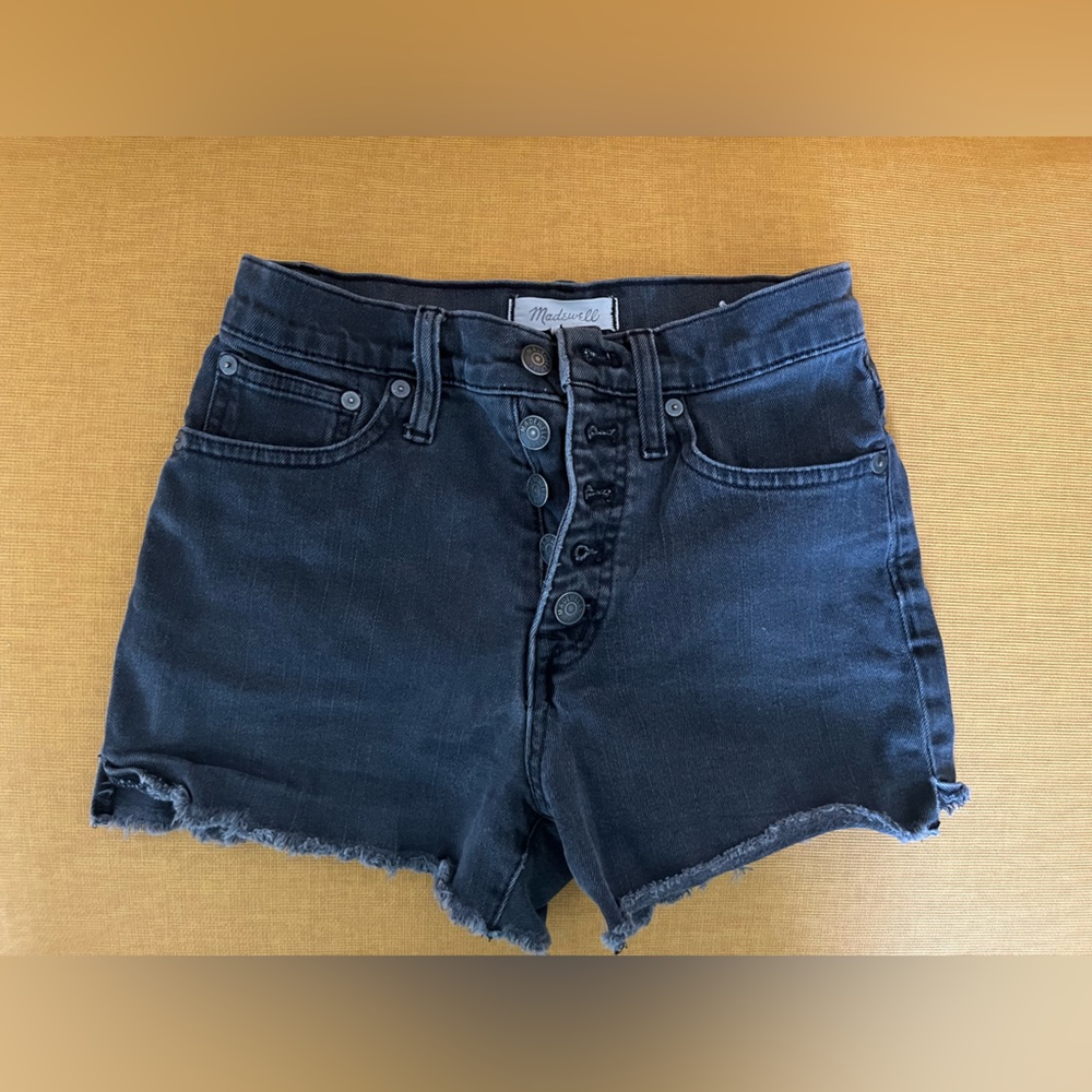 Madewell Denim Cut Offs, Size 23